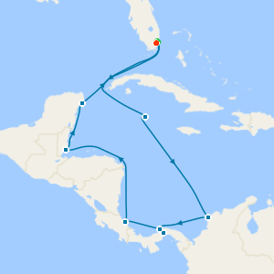 Panama Canal with Miami Beach Stay