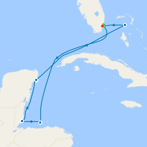 Caribbean Round-Trip with Miami Beach Stay