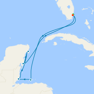 Caribbean Round-Trip with Miami Beach Stay