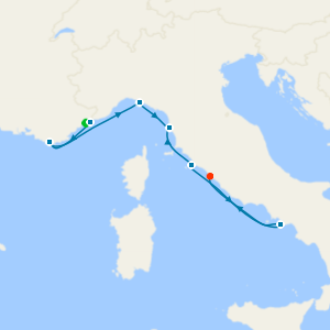 Western Mediterranean from Monte Carlo with Stay