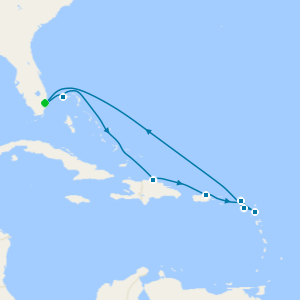 Eastern Caribbean with Saint Kitts cruise from Fort Lauderdale