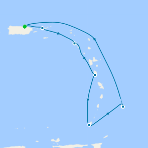 Southern Caribbean cruise from San Juan
