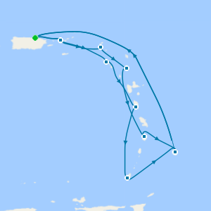 Southern Caribbean from San Juan