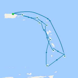 Southern Caribbean from San Juan