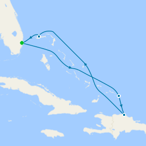 Eastern Caribbean with Bahamas cruise from Fort Lauderdale
