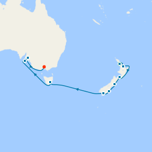South Australia & New Zealand from Auckland with Stay