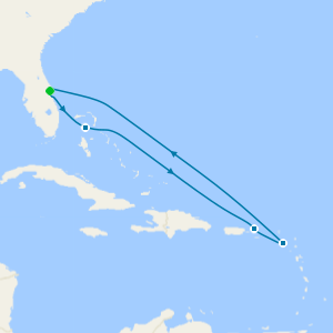 Eastern Caribbean and Perfect Day cruise from Port Canaveral (Orlando)