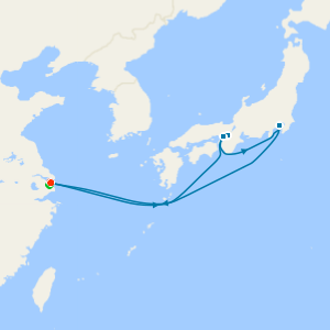 Shanghai Stay, Osaka Castle's Spring Blossoms, Kobe & Tokyo