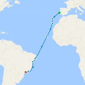 Lisbon to Santos