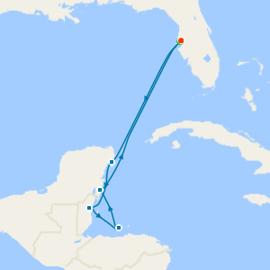 Western Caribbean from Tampa with Stay