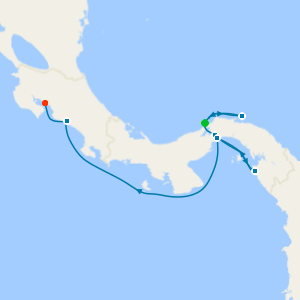 Panama and Costa Rica by Sea: The Natural Wonders of Central America from Colon