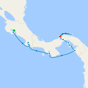 Secrets of Central America from Puntarenas