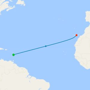 Ocean Voyage: Fort-de-France to Las Palmas