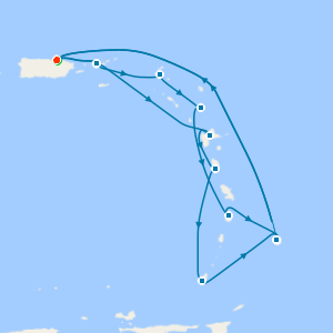 Southern Caribbean from San Juan with Stay