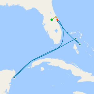 Western Caribbean & Perfect Day with Orlando Stay
