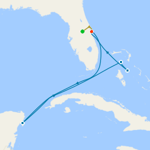 Western Caribbean & Perfect Day with Orlando Stay