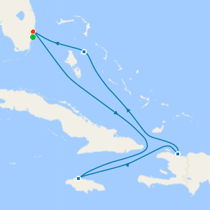 Western Caribbean with Miami Beach Stay