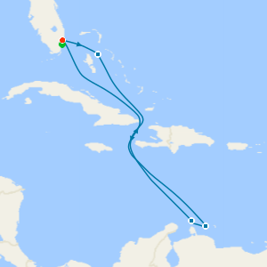 Southern Caribbean with Miami Beach Stay