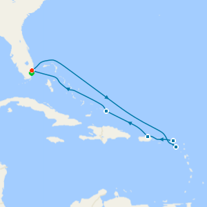 Eastern Caribbean with Miami Beach Stay