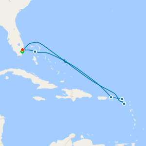 Eastern Caribbean & Perfect Day from Ft. Lauderdale with Miami Beach Stay