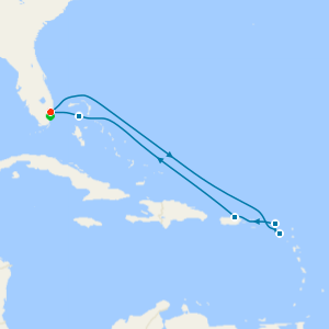 Eastern Caribbean & Perfect Day from Ft. Lauderdale with Miami Beach Stay