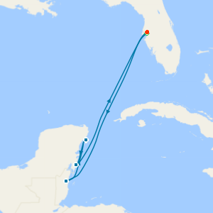 Western Caribbean from Tampa with Stay