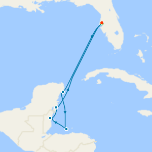 Western Caribbean from Tampa with Stay