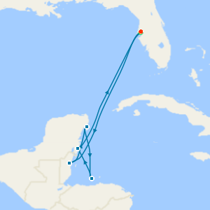 Western Caribbean from Tampa with Stay