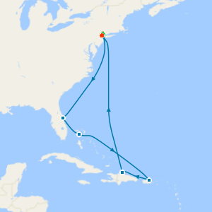 Eastern Caribbean & Perfect Day from Cape Liberty with New York Stay