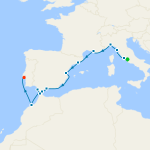 Western Med from Rome with Stay