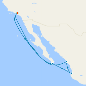 Mexican Riviera from Los Angeles with Stay