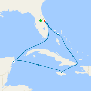 Western Caribbean with Orlando Stay