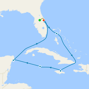 Western Caribbean with Orlando Stay