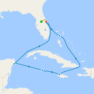 7nt Disney Hotel Stay with Western Caribbean