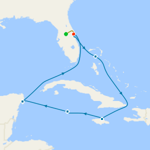 7nt Disney Hotel Stay with Western Caribbean
