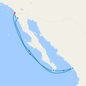 Mexican Riviera from San Diego with Stay