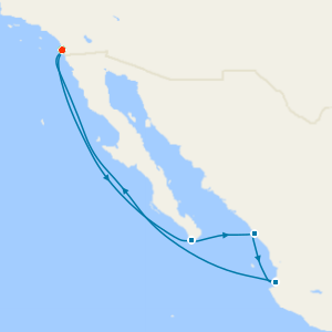 Mexican Riviera from San Diego with Stay