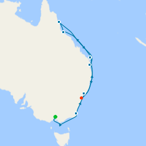 Australia from Melbourne