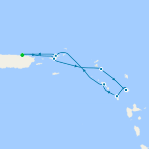 Eastern Caribbean from San Juan