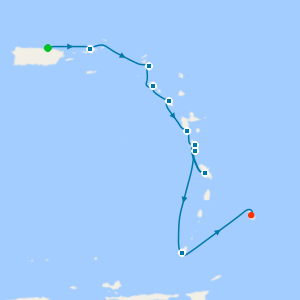 Eastern Caribbean from San Juan