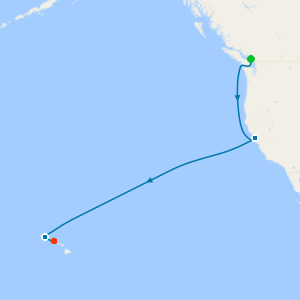 Hawaii from Vancouver