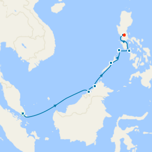 EXCLUSIVE OFFER! Malaysia & Philippines from Singapore to Manila with Stays