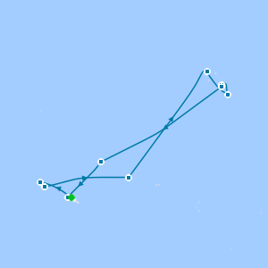 Society, Tuamotu & Marquesas Islands from Papeete