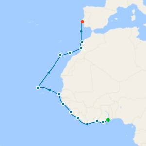 West Coast Africa from Tema (Accra)