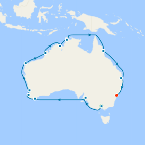Australia Circumnavigation from Melbourne to Sydney with Stays 