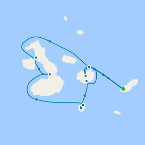 Galapagos - San Cristobal Roundtrip