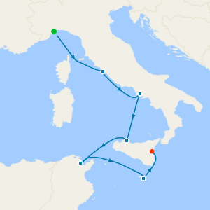 Italy & Malta from Savona