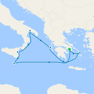 Greece, Malta & Italy from Athens