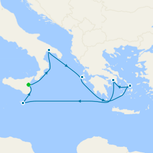 Italy, Greece & Malta from Catania