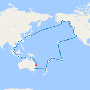 Brisbane's Koala's & Circle Pacific with Stay 